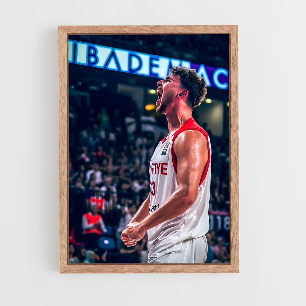 Poster Cheer Up Alperen – affiche Basketball (vue 4)